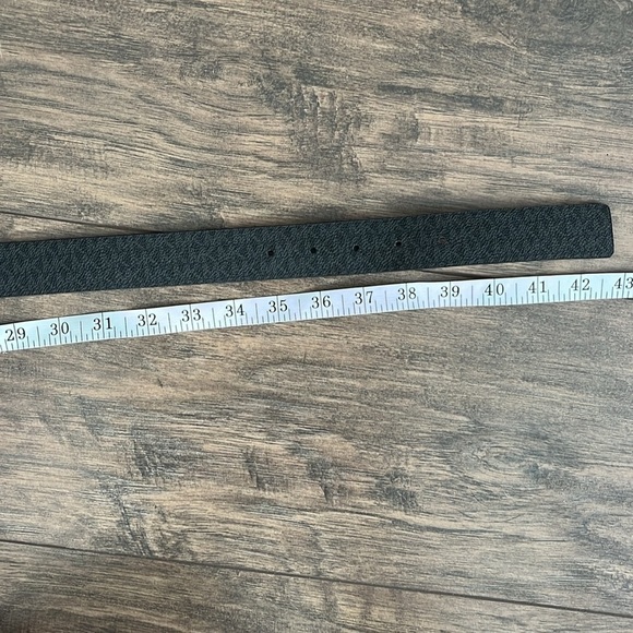 Michael Kors Reversible Leather Monogram Belt NWT - Picture 8 of 11